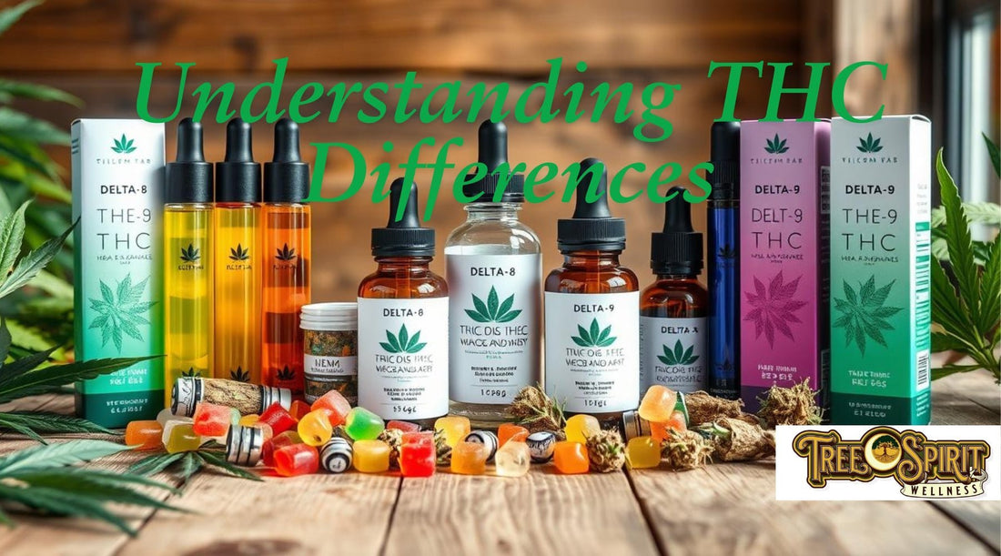 Delta-8 vs Delta-9: Understanding THC Differences - Tree Spirit Wellness