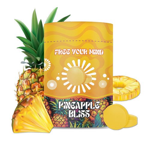 10ct Tabs Pineapple Mushroom Tablets - Case of 10 - Tree Spirit Wellness