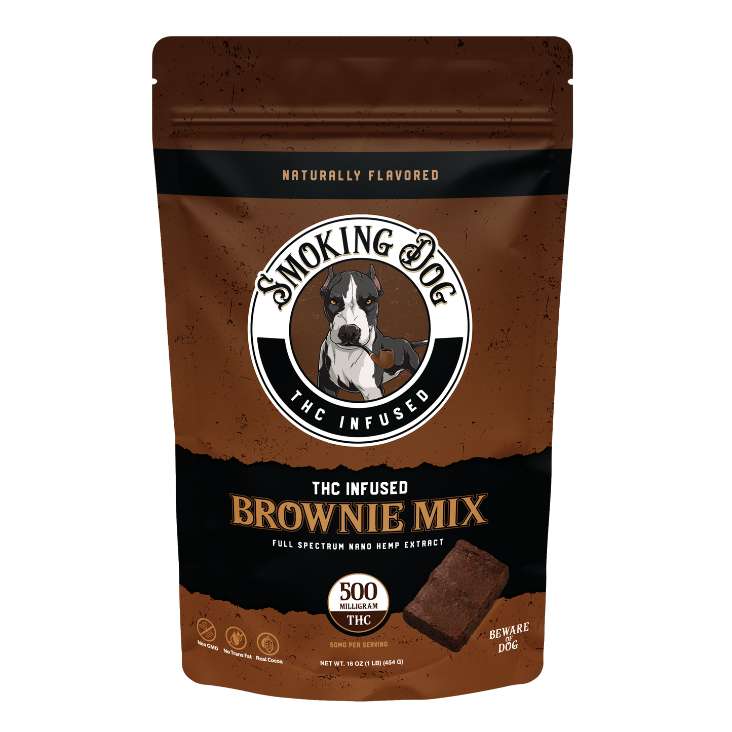 Smoking Dog THC Brownie Mix 500mg