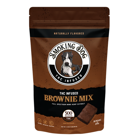 Smoking Dog THC Brownie Mix 500mg