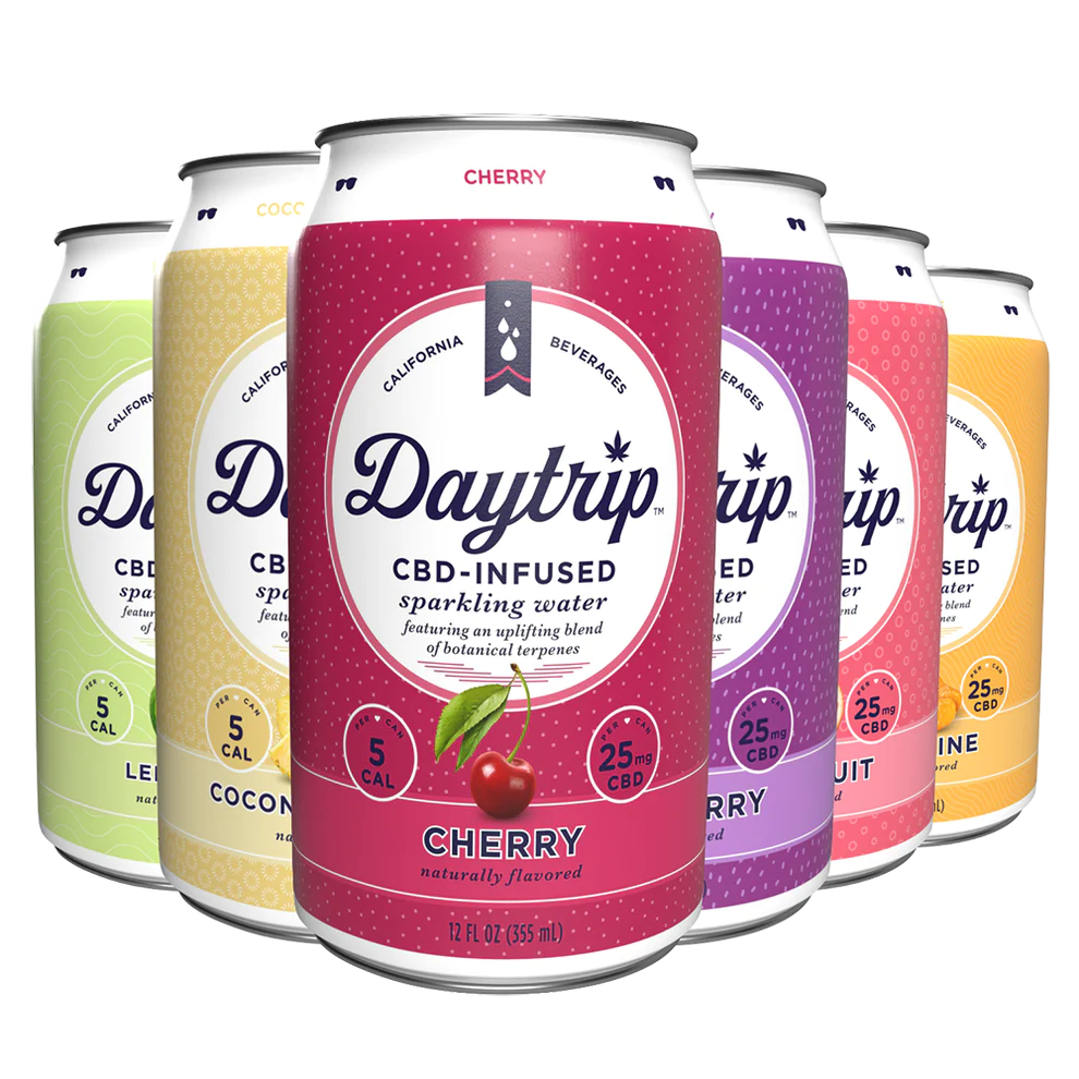 Daytrip CBD Infused Sparkling Water Blackberry