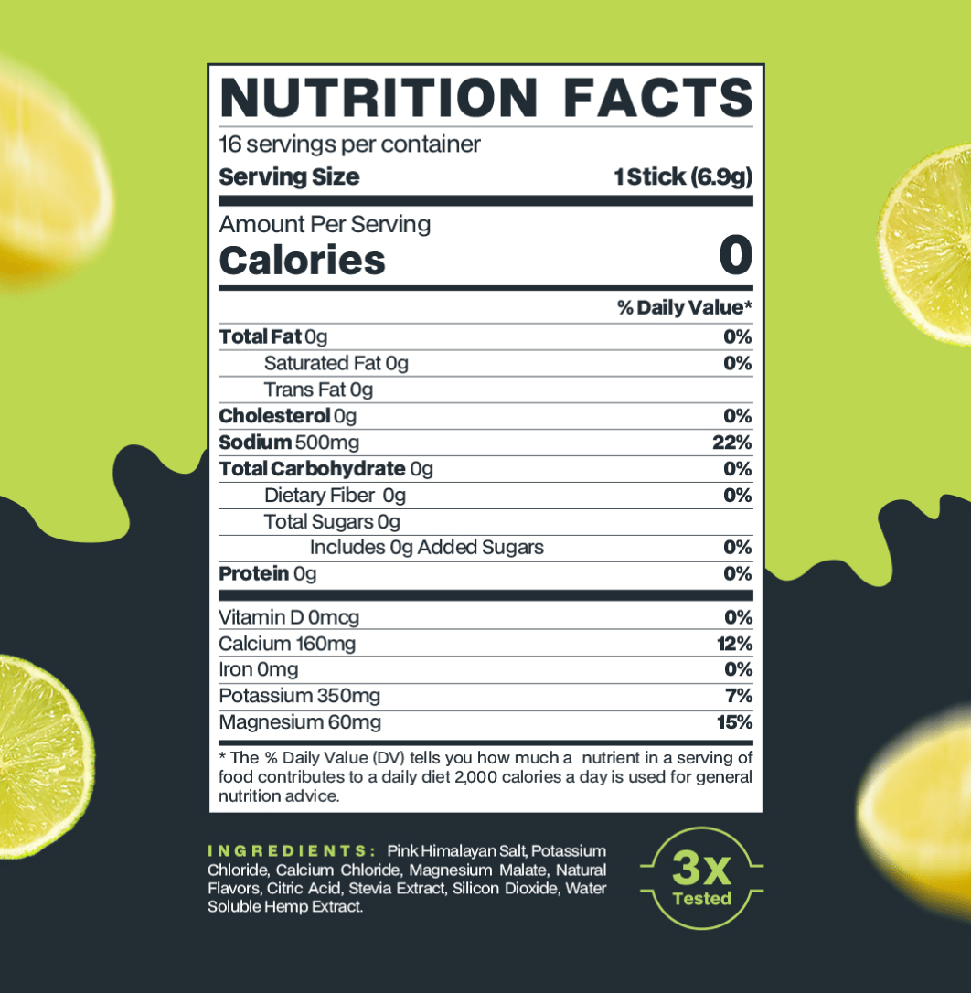 Antivdote Lemon Lime 4mg - Tree Spirit Wellness