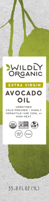 Avocado Oil | Certified Organic | Extra Virgin | Unrefined | 1 Liter - Tree Spirit Wellness