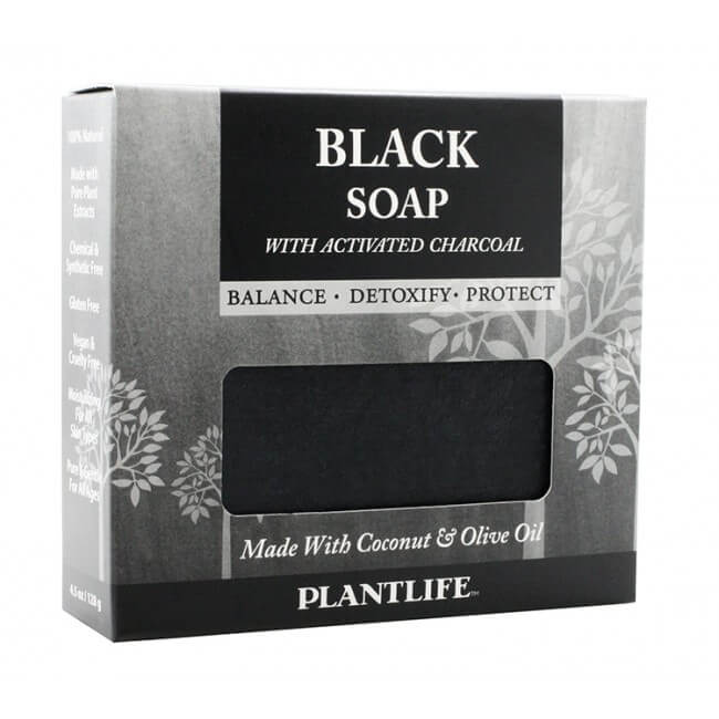 Black Bar Soap with Activated Charcoal - Tree Spirit Wellness