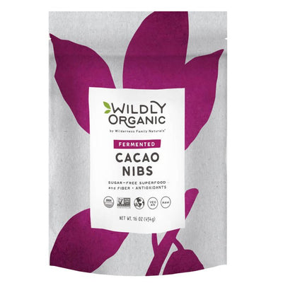 Cacao Nibs | Raw | Certified Organic | Fermented | 8 oz.