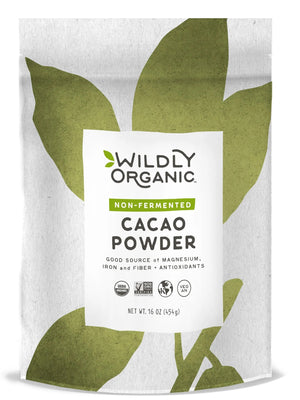 Cacao Powder | Raw | Certified Organic | Non-Fermented | 16 OZ