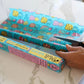 Case of 8 ~Bulk Beeswax Roll- Pineapple print - Tree Spirit Wellness