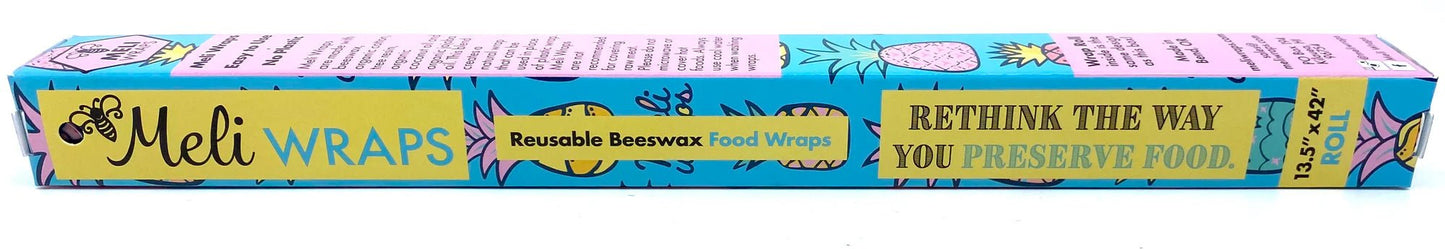 Case of 8 ~Bulk Beeswax Roll- Pineapple print - Tree Spirit Wellness