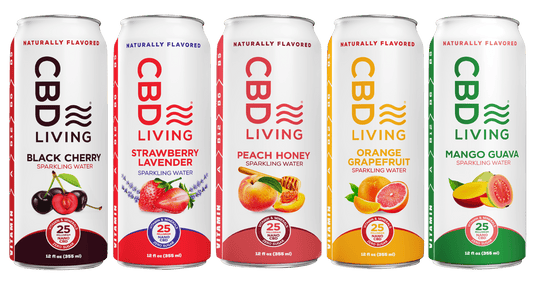 CBD Sparkling Water 25 mg - Tree Spirit Wellness