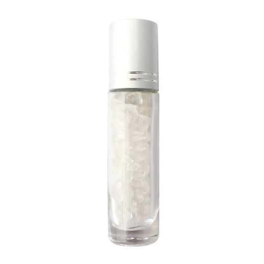 Clear Quartz Roller Bottle - Tree Spirit Wellness