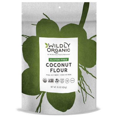 Coconut Flour |Fiber  Certified Organic | Raw | 1 lbs.