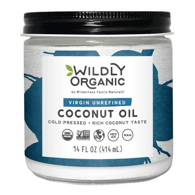 Coconut Oil | Virgin | Unrefined (Cold Pressed) | Certified Organic | 14 fl. oz.