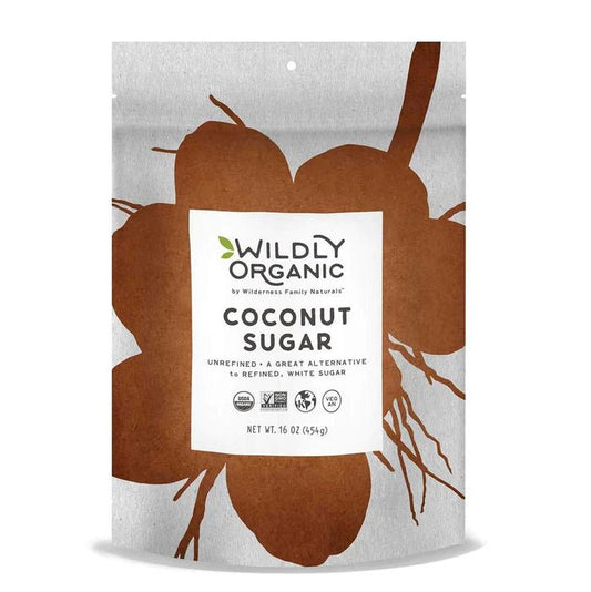 Coconut Sap Sugar | Certified Organic | 1 lb.| Case of 6 - Tree Spirit Wellness