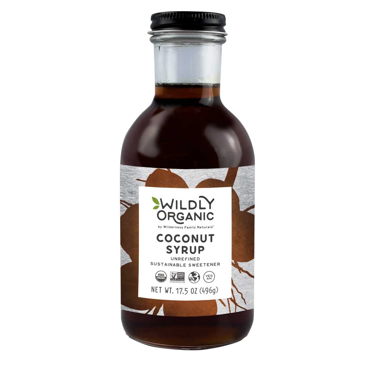 Coconut Syrup | Certified Organic |12 fl. oz. (Case of 6) - Tree Spirit Wellness