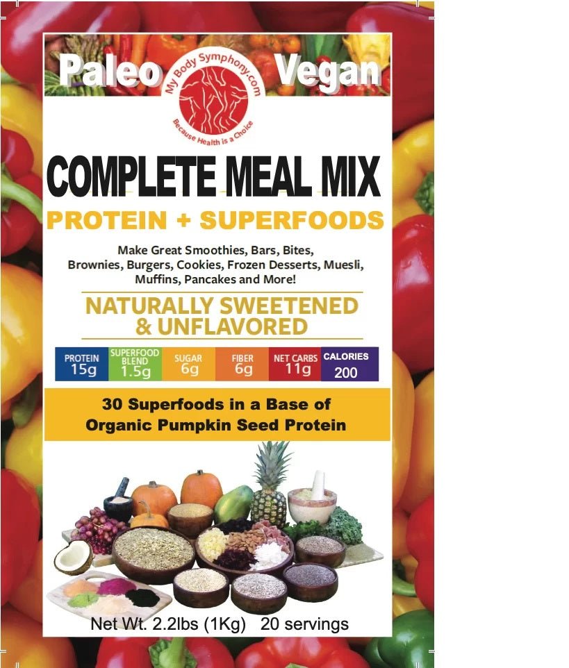 Complete Meal Mix: Superfoods + Protein - 10 Single Serving Packets - Tree Spirit Wellness