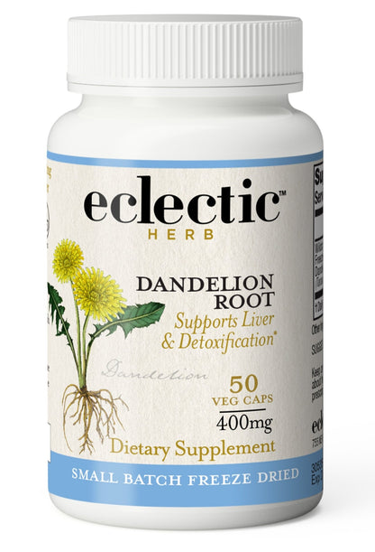 DANDELION ROOT CAPSULES - Tree Spirit Wellness