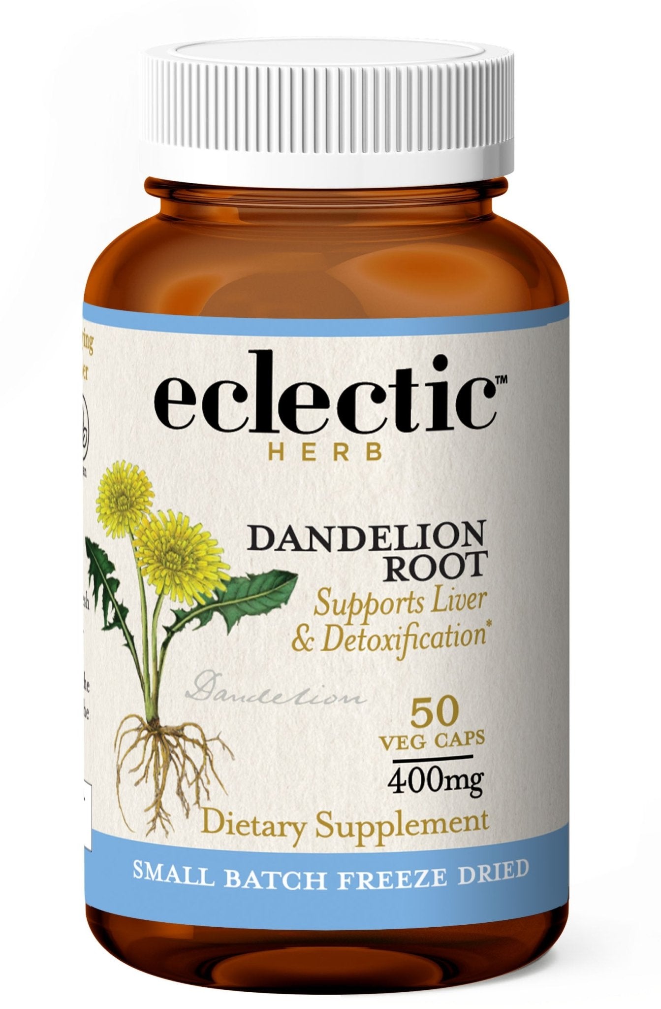 DANDELION ROOT CAPSULES - Tree Spirit Wellness