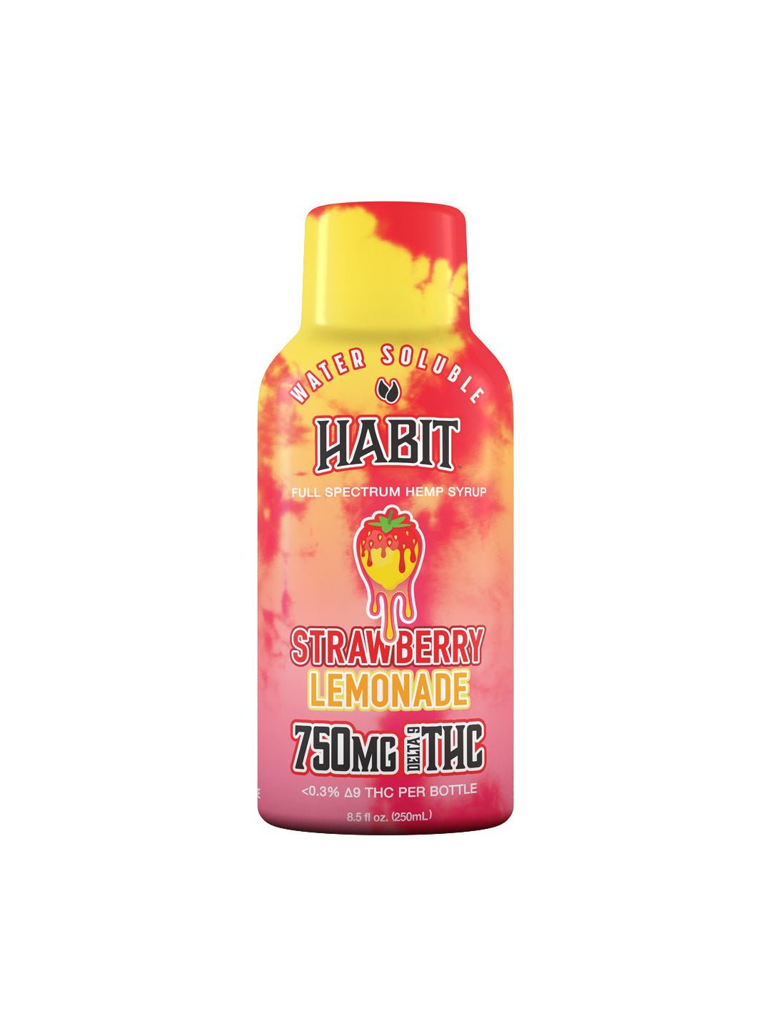 Delta 9 Hemp Syrup - Strawberry lemonade 750mg - Tree Spirit Wellness