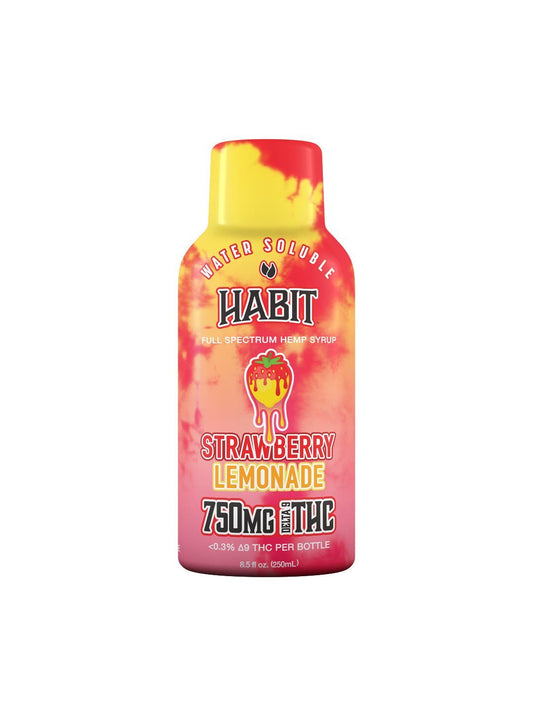 Delta 9 Hemp Syrup - Strawberry lemonade 750mg - Tree Spirit Wellness