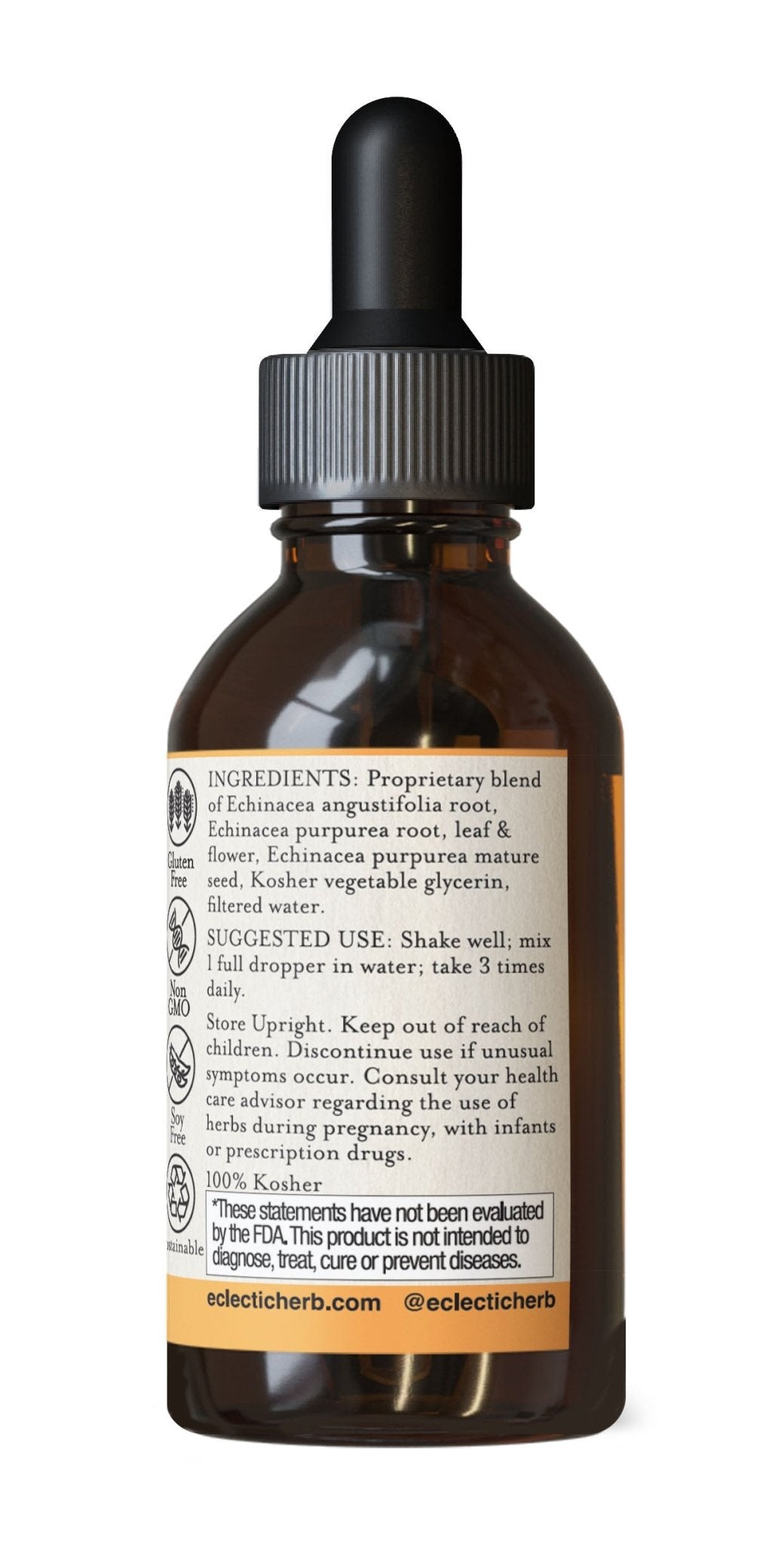 ECHINACEA PREMIUM BLEND GLYCERITE - Tree Spirit Wellness