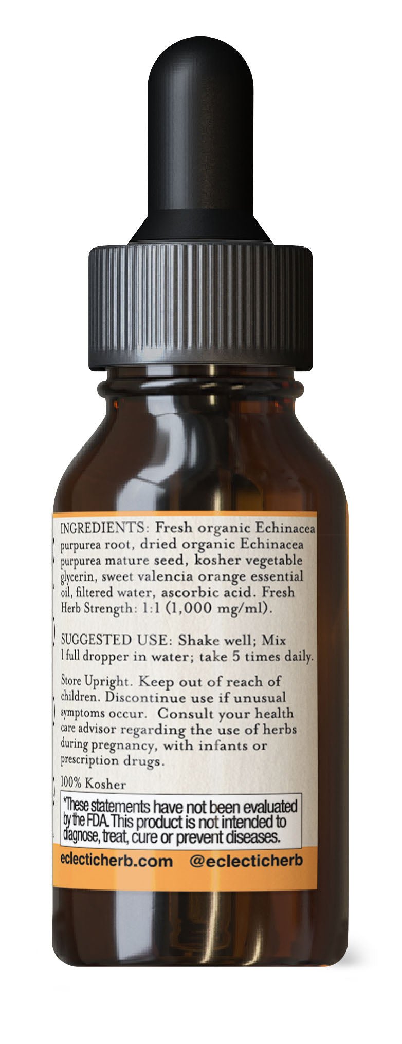 ECHINACEA PURPUREA GLYCERITE LIQUID - ORANGE - Tree Spirit Wellness