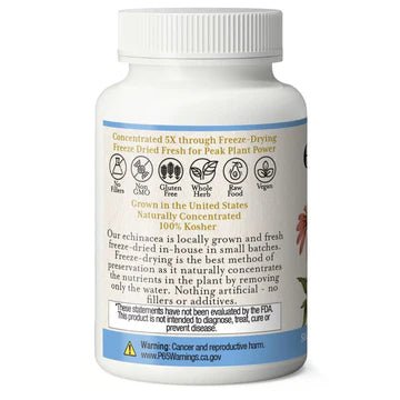 ECHINACEA PURPUREA ROOT CAPSULES - Tree Spirit Wellness