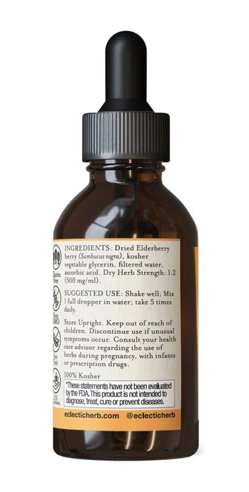 ELDERBERRY GLYCERITE - Tree Spirit Wellness