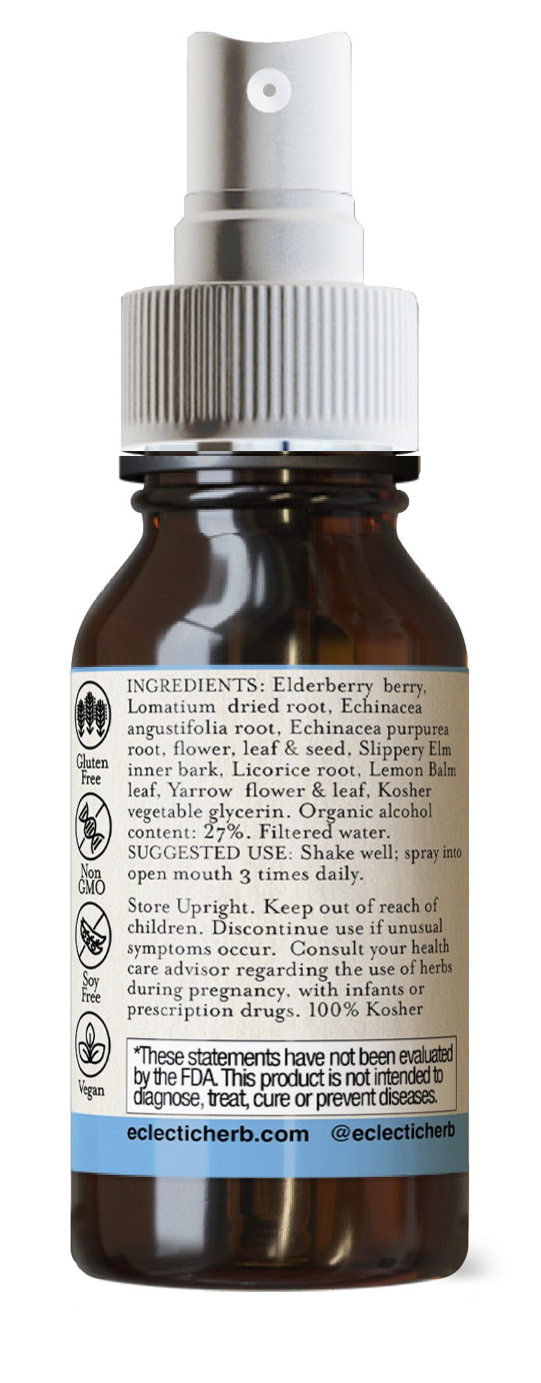 ELDERBERRY RED ROOT SPRAY - Tree Spirit Wellness