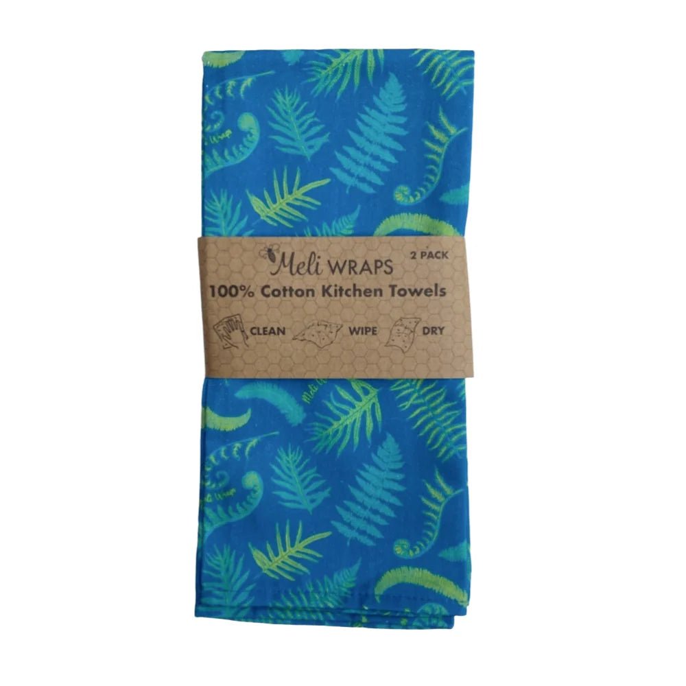 Fern Case of 10 Kitchen Towels Sets (set includes 2 towels) - Tree Spirit Wellness