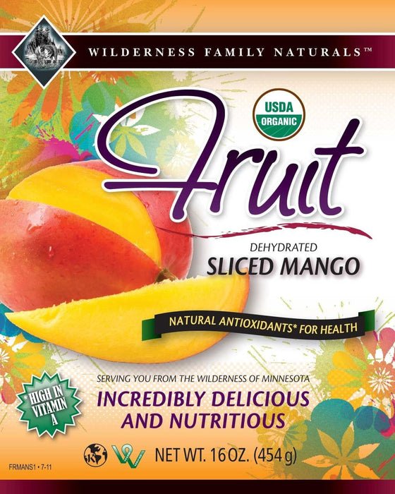 Fruit | Dried | Mango | Certified Organic | Sliced | 16 OZ - Tree Spirit Wellness