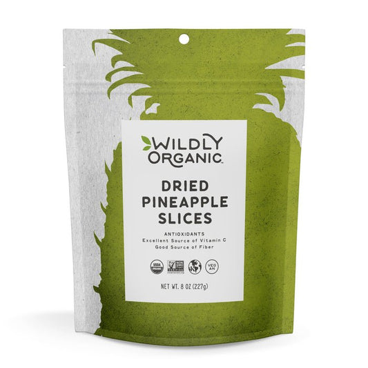 Fruit | Dried | Pineapple | Certified Organic | Sliced | 16 OZ - Tree Spirit Wellness