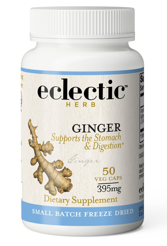 GINGER CAPSULES - Tree Spirit Wellness