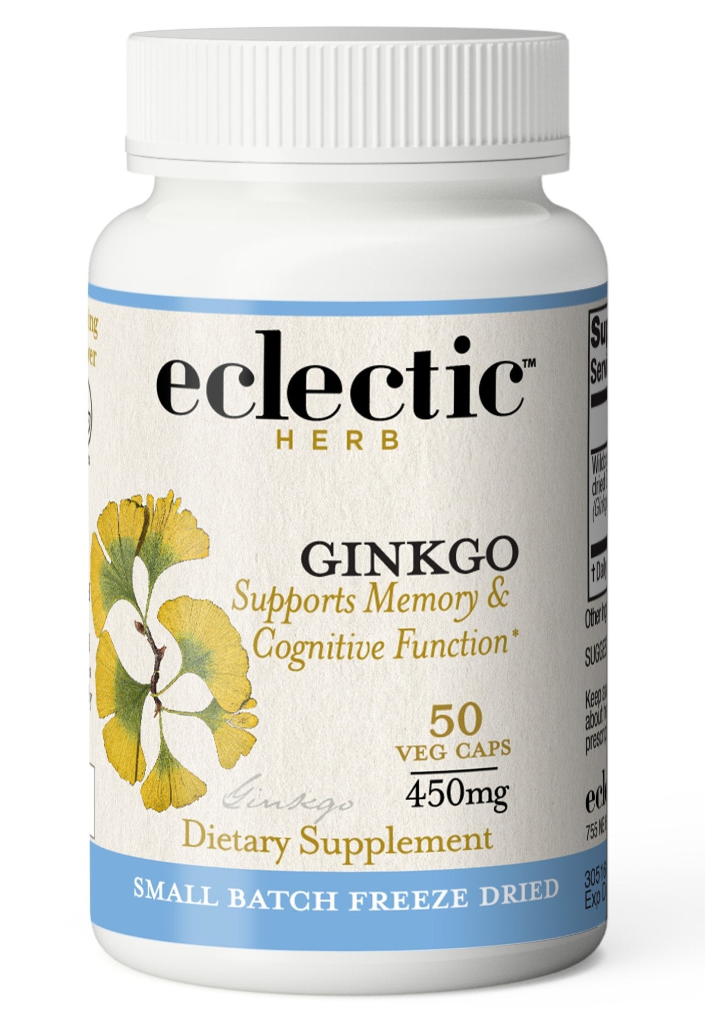 GINKGO CAPSULES - Tree Spirit Wellness