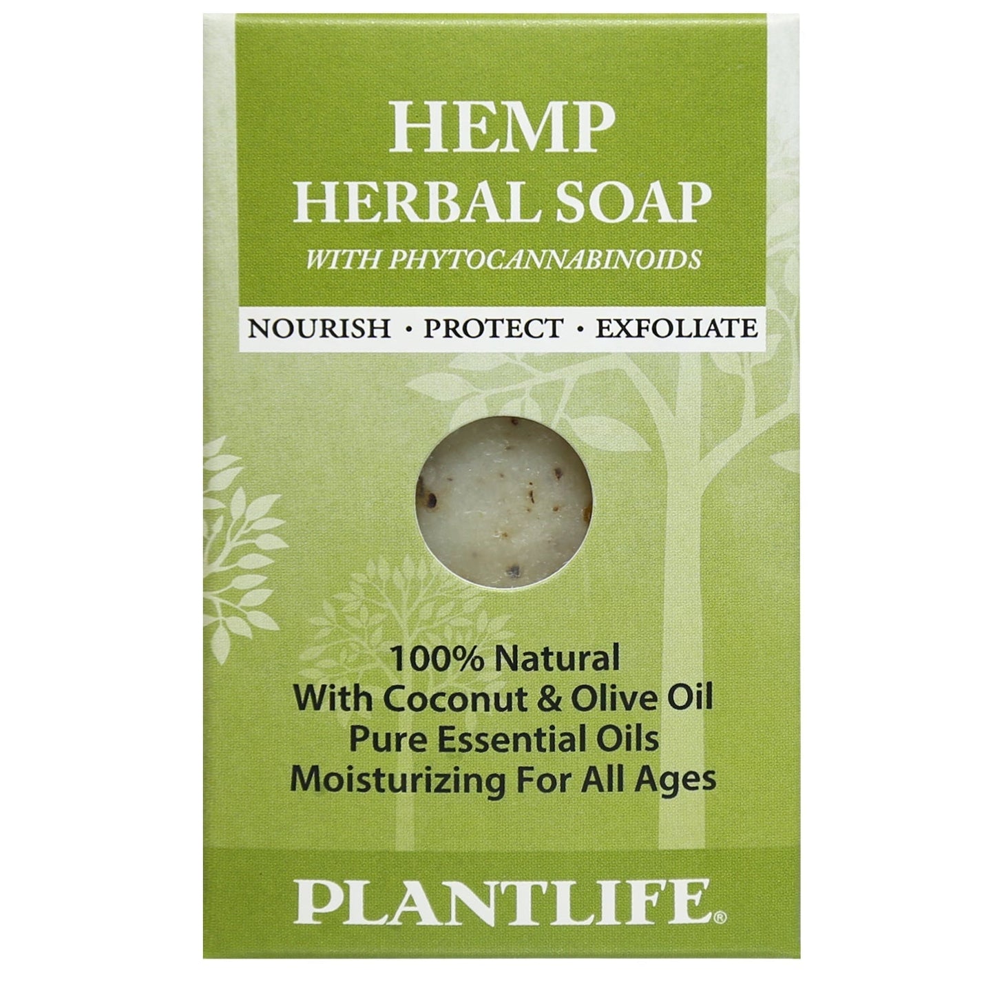 Hemp Herbal Travel Size Bar Soap - Tree Spirit Wellness