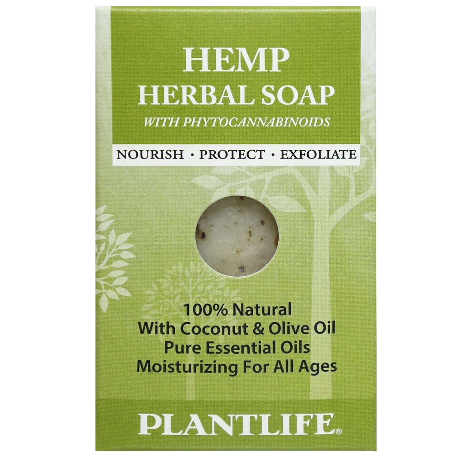 Hemp Herbal Travel Size Bar Soap - Tree Spirit Wellness