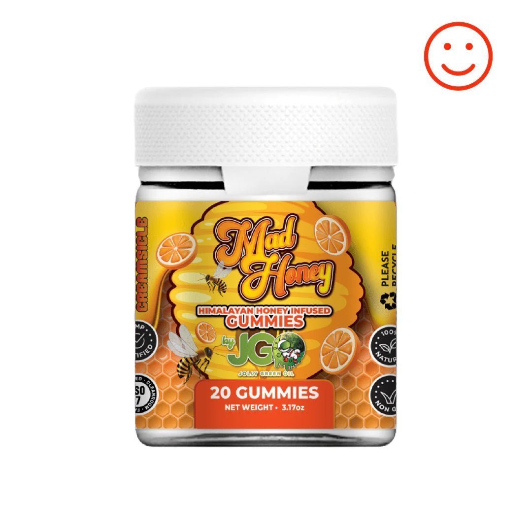 JGO Mad Honey Gummies Display (7 flavors and assorted) - Tree Spirit Wellness