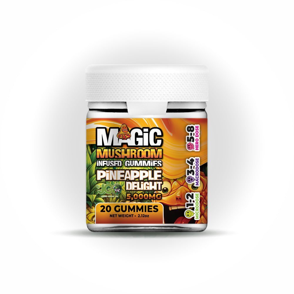 JGO Magic Mushroom Gummies (5 flavors and assorted) - Tree Spirit Wellness