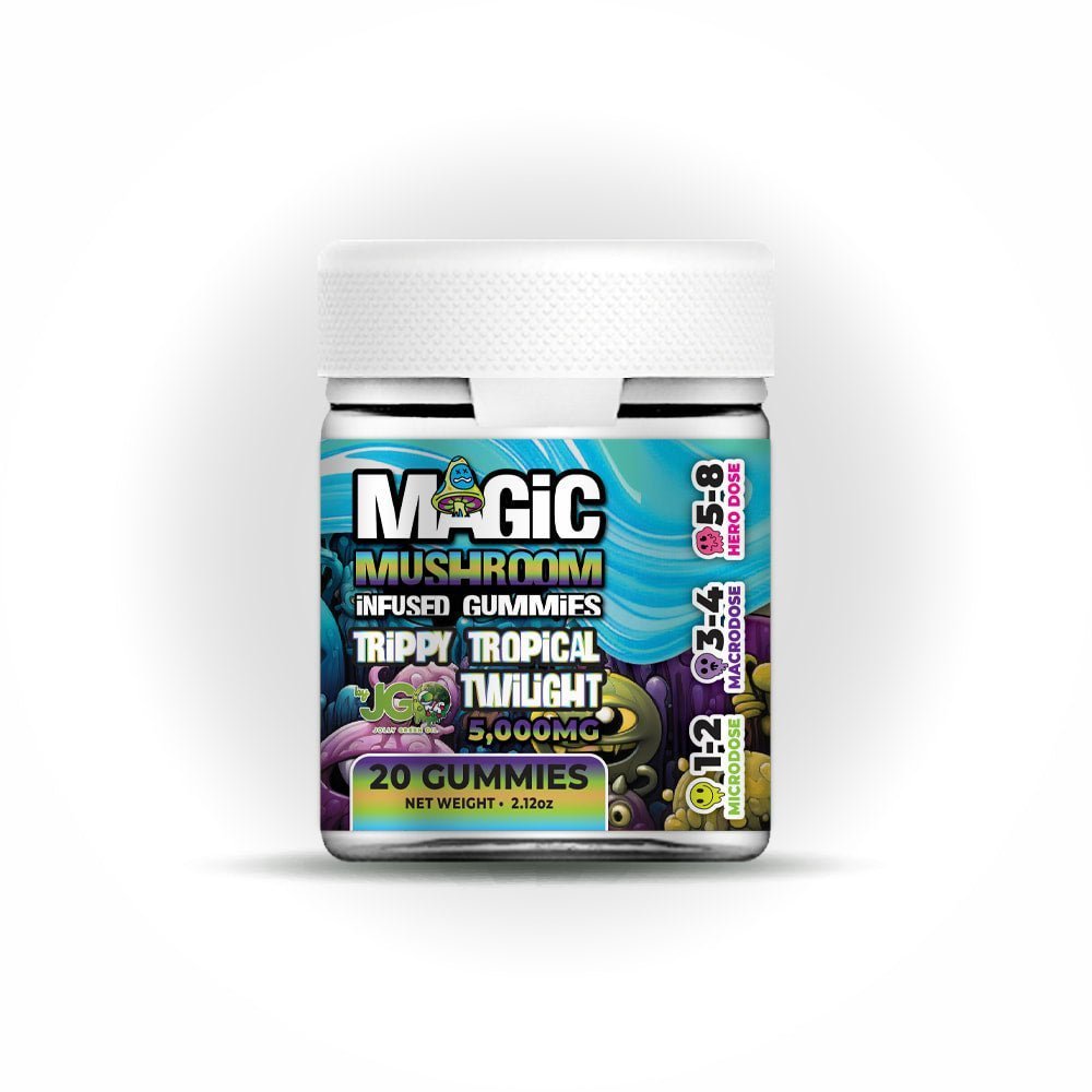 JGO Magic Mushroom Gummies (5 flavors and assorted) - Tree Spirit Wellness