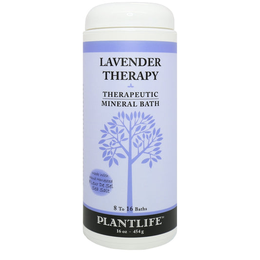 Lavender Bath Salt 16oz - Tree Spirit Wellness