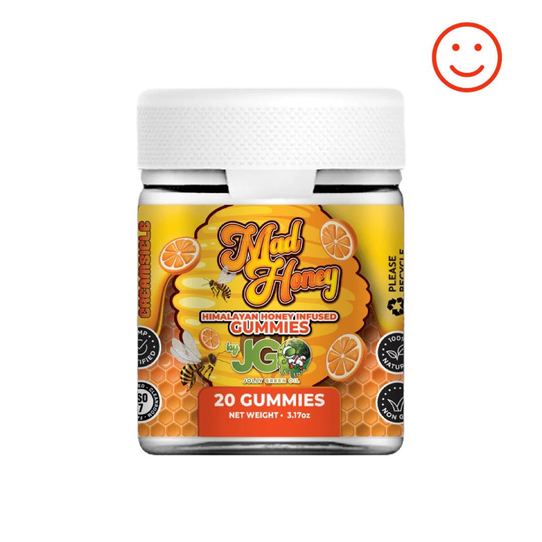 MAD HONEY - ORANGE CREAMSICLE - Case / 6 jars (20ct) Gummies - Tree Spirit Wellness