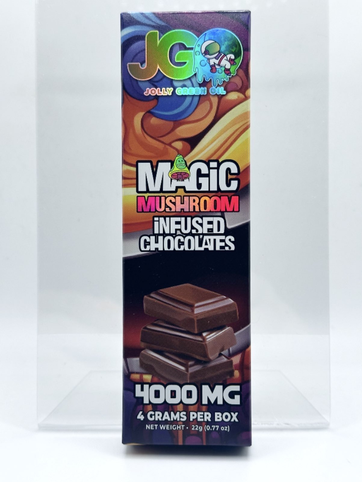 Magic Mushroom Chocolate Squares (4pcs) 20ct - Tree Spirit Wellness