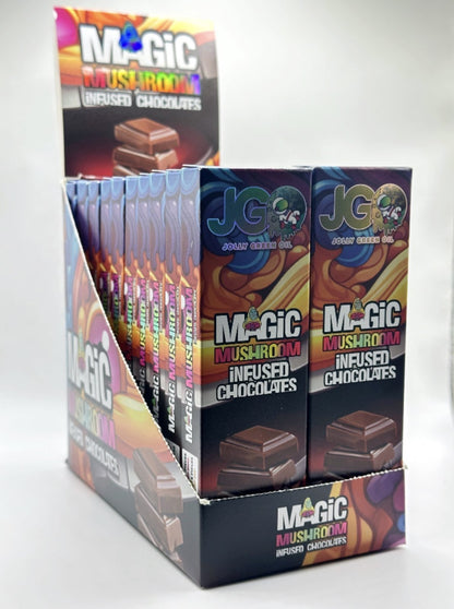 Magic Mushroom Chocolate Squares (4pcs) 20ct - Tree Spirit Wellness