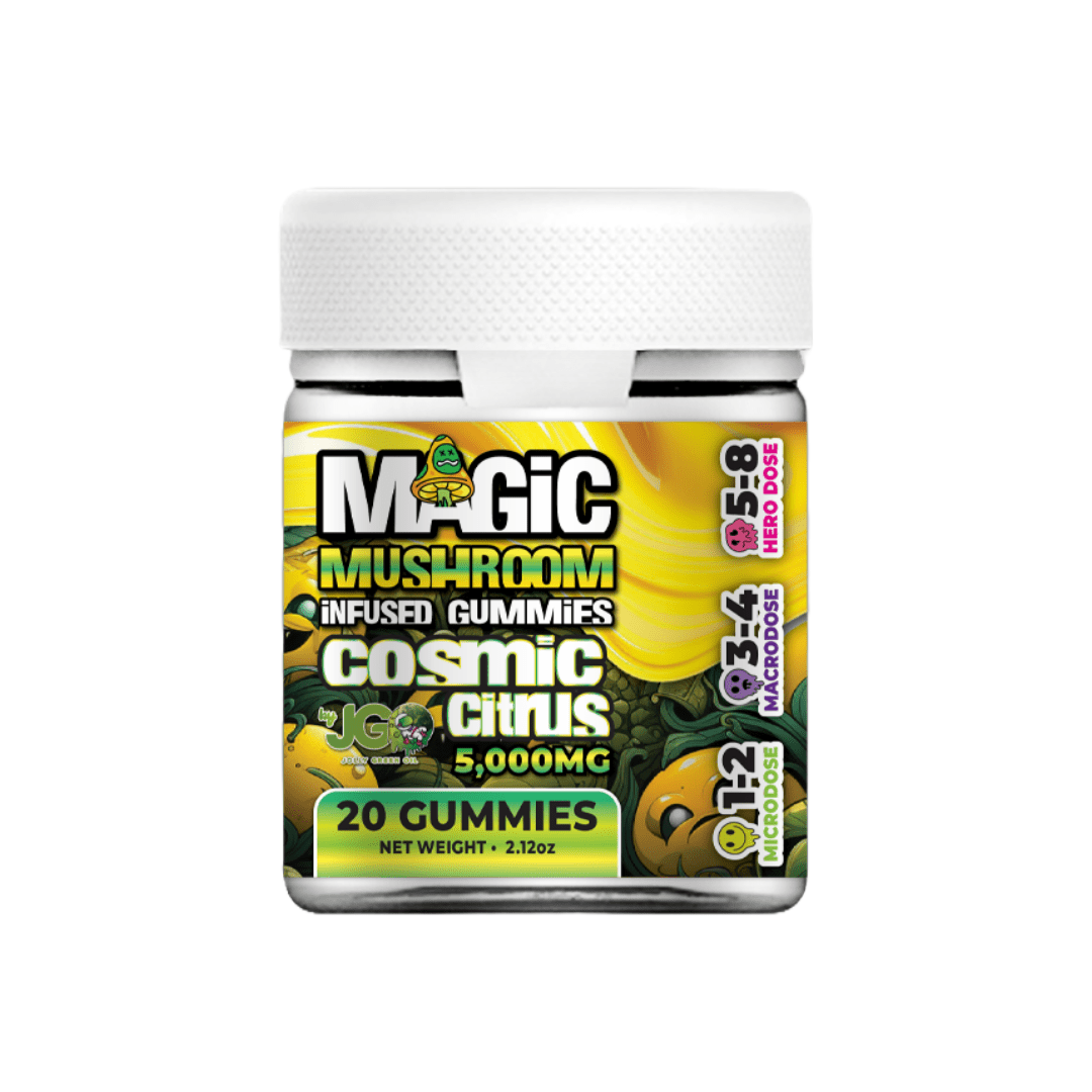 MAGIC MUSHROOM - COSMIC CITRUS - 20 Gummies - Tree Spirit Wellness