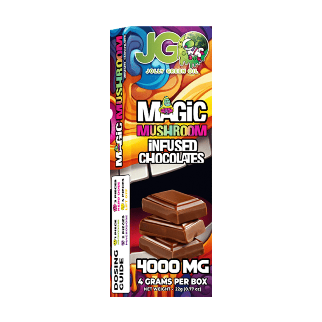 Magic Mushroom Chocolate Squares (4pcs) - Tree Spirit Wellness