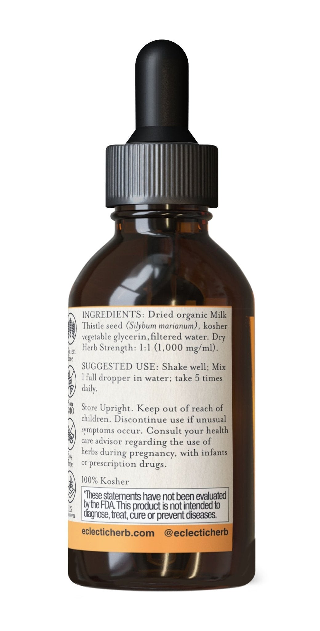 MILK THISTLE GLYCERITE LIQUID - Tree Spirit Wellness