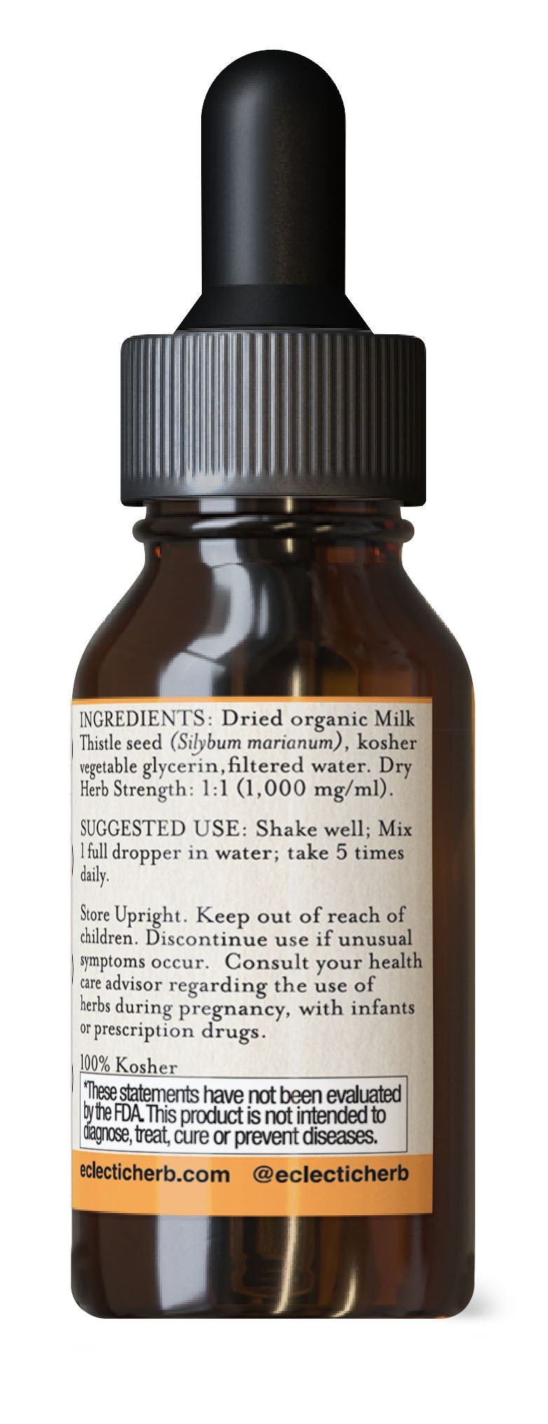 MILK THISTLE GLYCERITE LIQUID - Tree Spirit Wellness