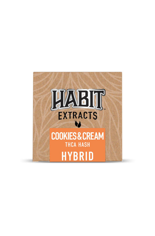 New! 1g THCA Hash Concentrate Cookies & Cream (Hybrid) - Tree Spirit Wellness