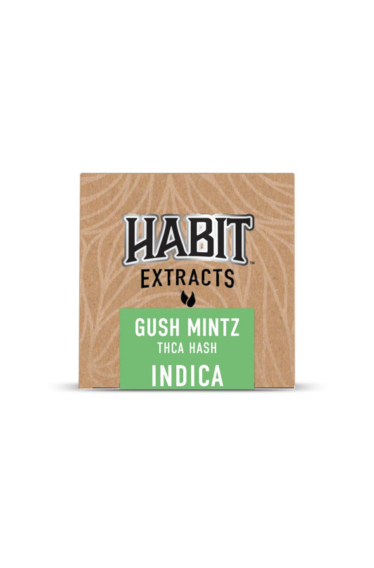 New! 1g THCA Hash Concentrate Gush Mintz (Indica) - Tree Spirit Wellness