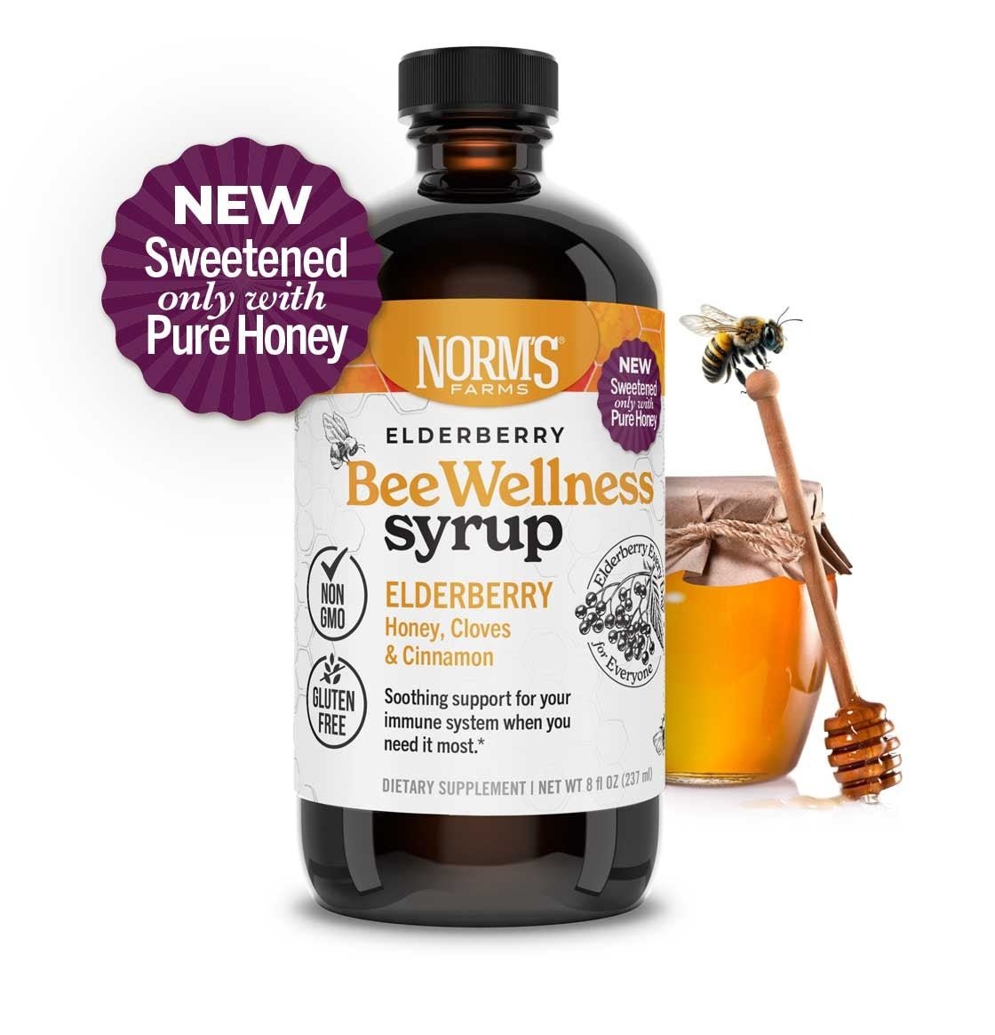 NEW! BeeWellness Syrup (8 oz.) - Tree Spirit Wellness