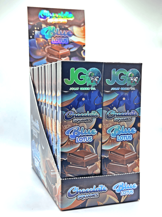 NEW! Blue Lotus Chocolate Squares (4pc) 500mg - Tree Spirit Wellness